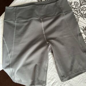 Girlfriend collective shorts in thyme